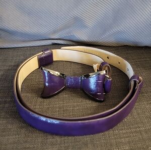 Purple Adjuatable one size Belt